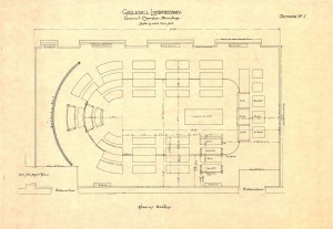 The Guildhall (128) – Council Chamber Layout