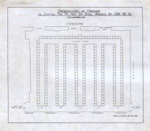 The Guildhall (70) – Seating Layout